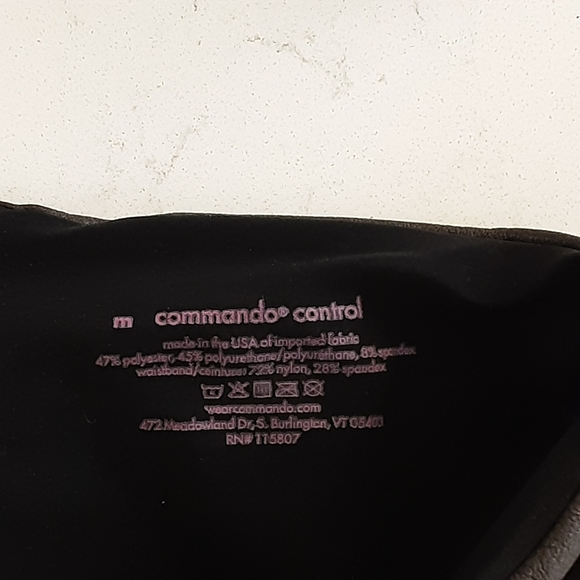 Faux Brown Leather Leggings - Picture 4 of 4